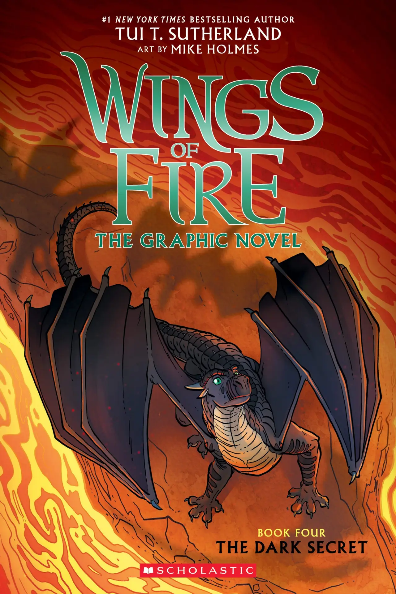 The Dark Secret (Wings of Fire Graphic Novel #4) by Tui T. Sutherland – eBook