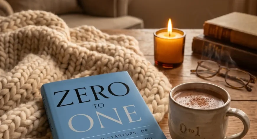 Zero to One by Peter Thiel book review and startup guide concept