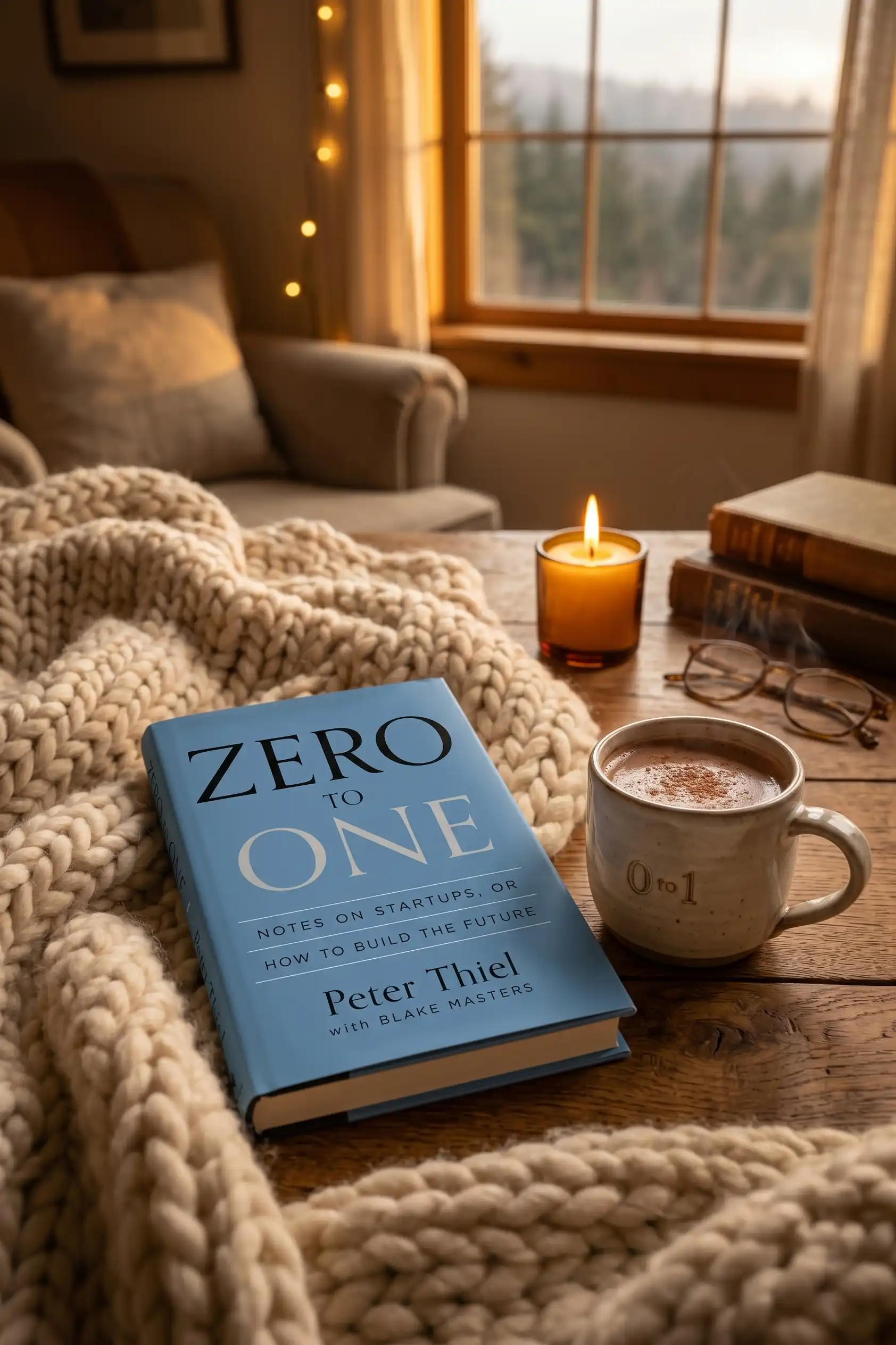 Zero to One by Peter Thiel book review and startup guide concept